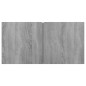 Set di Mobili Porta TV 5 pz Grigio Sonoma in Legno Multistrato Set di Mobili Porta TV 5 pz Grigio Sonoma in Legno Multistrato