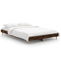 vidaXL Giroletto Rovere Fumo 120x190 cm in Legno Multistrato