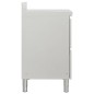 vidaXL Mobiletto da Cucina Commerciale con 2 Cassetti in Acciaio Inox vidaXL Mobiletto da Cucina Commerciale con 2 Cassetti in Acciaio Inox