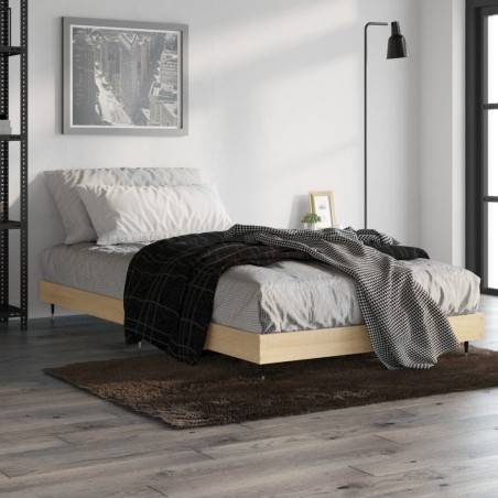 vidaXL Giroletto Rovere Sonoma 100x200 cm in Legno Multistrato