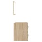 vidaXL Mobile da Bagno con Specchio Rovere Sonoma 41x38,5x48 cm vidaXL Mobile da Bagno con Specchio Rovere Sonoma 41x38,5x48 cm