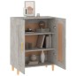 vidaXL Credenza Grigio Cemento 69,5x34x90 cm in Legno Multistrato vidaXL Credenza Grigio Cemento 69,5x34x90 cm in Legno Multistrato