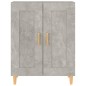 vidaXL Credenza Grigio Cemento 69,5x34x90 cm in Legno Multistrato vidaXL Credenza Grigio Cemento 69,5x34x90 cm in Legno Multistrato