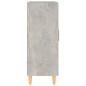 vidaXL Credenza Grigio Cemento 69,5x34x90 cm in Legno Multistrato vidaXL Credenza Grigio Cemento 69,5x34x90 cm in Legno Multistrato