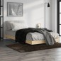 vidaXL Giroletto Rovere Sonoma 90x200 cm in Legno Multistrato vidaXL Giroletto Rovere Sonoma 90x200 cm in Legno Multistrato