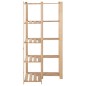 vidaXL Scaffale ad Angolo 5 Livelli 82,5x82,5x170 cm Massello di Pino vidaXL Scaffale ad Angolo 5 Livelli 82,5x82,5x170 cm Massello di Pino