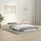 vidaXL Giroletto Bianco 90x200 cm in Legno Massello di Pino vidaXL Giroletto Bianco 90x200 cm in Legno Massello di Pino