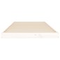 vidaXL Giroletto Bianco 90x200 cm in Legno Massello di Pino vidaXL Giroletto Bianco 90x200 cm in Legno Massello di Pino
