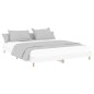 vidaXL Giroletto Bianco 160x200 cm in Legno Multistrato