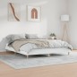 vidaXL Giroletto Bianco 160x200 cm in Legno Multistrato