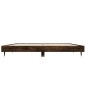 vidaXL Giroletto Rovere Fumo 135x190 cm in Legno Multistrato vidaXL Giroletto Rovere Fumo 135x190 cm in Legno Multistrato
