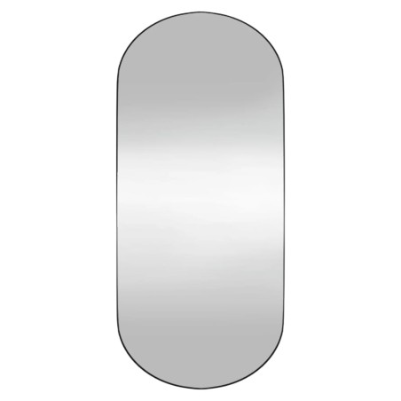 vidaXL Specchio da Parete 35x80 cm Vetro Ovale