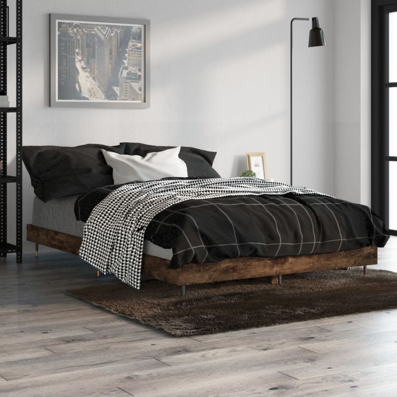 vidaXL Giroletto Rovere Fumo 120x190 cm in Legno Multistrato vidaXL Giroletto Rovere Fumo 120x190 cm in Legno Multistrato