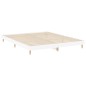 vidaXL Giroletto Bianco 150x200 cm in Legno Multistrato vidaXL Giroletto Bianco 150x200 cm in Legno Multistrato