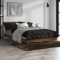 vidaXL Giroletto Rovere Marrone 120x190 cm in Legno Multistrato vidaXL Giroletto Rovere Marrone 120x190 cm in Legno Multistrato