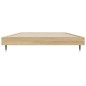 vidaXL Giroletto Rovere Sonoma 90x190 cm in Legno Multistrato vidaXL Giroletto Rovere Sonoma 90x190 cm in Legno Multistrato