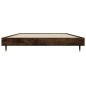 vidaXL Giroletto Rovere Fumo 90x190 cm in Legno Multistrato vidaXL Giroletto Rovere Fumo 90x190 cm in Legno Multistrato