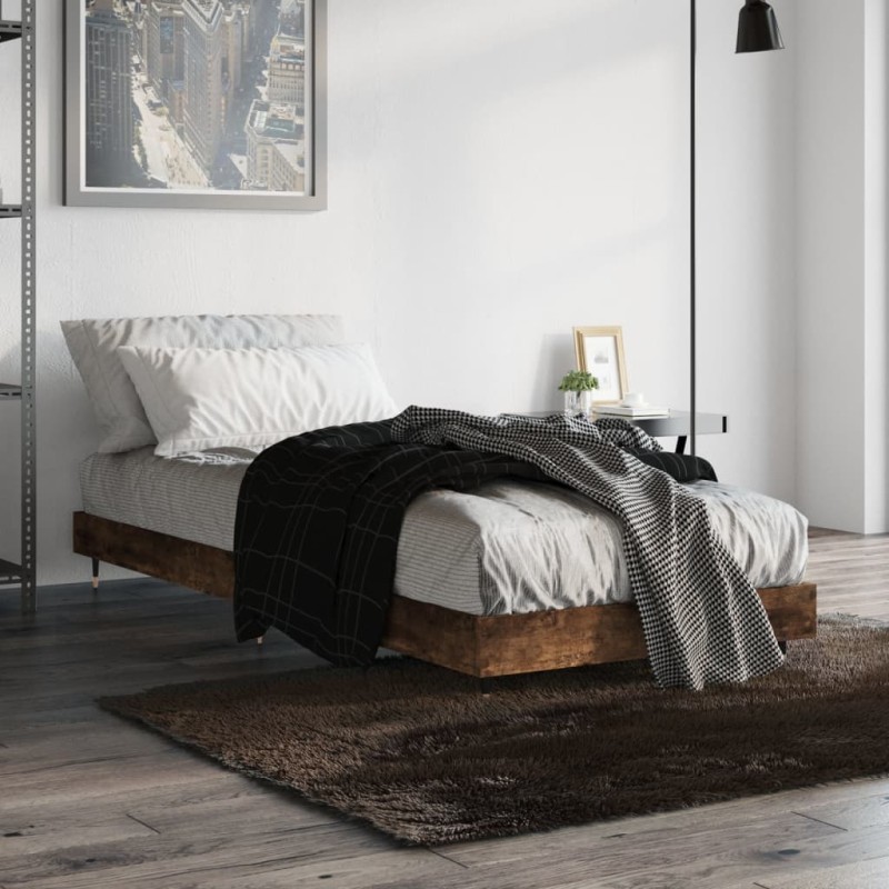 vidaXL Giroletto Rovere Fumo 75x190 cm in Legno Multistrato vidaXL Giroletto Rovere Fumo 75x190 cm in Legno Multistrato