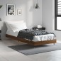 vidaXL Giroletto Rovere Marrone 75x190 cm in Legno Multistrato