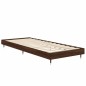 vidaXL Giroletto Rovere Marrone 75x190 cm in Legno Multistrato