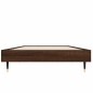 vidaXL Giroletto Rovere Marrone 75x190 cm in Legno Multistrato