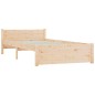 vidaXL Giroletto in Legno Massello 100x200 cm vidaXL Giroletto in Legno Massello 100x200 cm