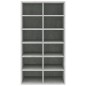 vidaXL Scarpiera Grigio Cemento 54x34x100,5 cm in Legno Multistrato vidaXL Scarpiera Grigio Cemento 54x34x100,5 cm in Legno Multistrato