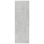 vidaXL Scarpiera Grigio Cemento 54x34x100,5 cm in Legno Multistrato vidaXL Scarpiera Grigio Cemento 54x34x100,5 cm in Legno Multistrato