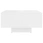 vidaXL Tavolino da Salotto Bianco 60x60x31,5 cm in Truciolato vidaXL Tavolino da Salotto Bianco 60x60x31,5 cm in Truciolato