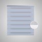 vidaXL Tenda Oscurante a Rullo Zebra 90 x 150 cm Bianca