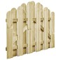 vidaXL Cancello da Giardino in Legno di Pino Impregnato 100x75 cm vidaXL Cancello da Giardino in Legno di Pino Impregnato 100x75 cm