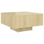 vidaXL Tavolino da Salotto Rovere Sonoma 60x60x31,5 cm in Truciolato