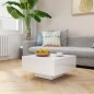 vidaXL Tavolino da Salotto Bianco Lucido 60x60x31,5 cm in Truciolato vidaXL Tavolino da Salotto Bianco Lucido 60x60x31,5 cm in Truciolato