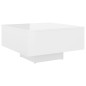 vidaXL Tavolino da Salotto Bianco Lucido 60x60x31,5 cm in Truciolato vidaXL Tavolino da Salotto Bianco Lucido 60x60x31,5 cm in Truciolato