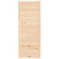 vidaXL Porta del Granaio 80x1,8x204,5 cm in Legno Massello di Pino
