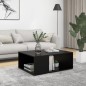 vidaXL Tavolino da Salotto Nero 90x67x33 cm in Truciolato vidaXL Tavolino da Salotto Nero 90x67x33 cm in Truciolato