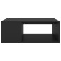 vidaXL Tavolino da Salotto Nero 90x67x33 cm in Truciolato vidaXL Tavolino da Salotto Nero 90x67x33 cm in Truciolato
