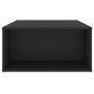 vidaXL Tavolino da Salotto Nero 90x67x33 cm in Truciolato vidaXL Tavolino da Salotto Nero 90x67x33 cm in Truciolato