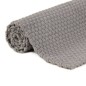 vidaXL Tappeto Rettangolare Grigio 80x160 cm in Cotone vidaXL Tappeto Rettangolare Grigio 80x160 cm in Cotone