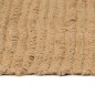vidaXL Tappeto Rettangolare Naturale 120x180 cm in Juta vidaXL Tappeto Rettangolare Naturale 120x180 cm in Juta