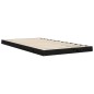 vidaXL Giroletto Nero 100x200 cm in Legno Massello di Pino vidaXL Giroletto Nero 100x200 cm in Legno Massello di Pino