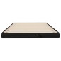 vidaXL Giroletto Nero 100x200 cm in Legno Massello di Pino vidaXL Giroletto Nero 100x200 cm in Legno Massello di Pino