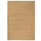 vidaXL Tappeto Rettangolare Naturale 80x160 cm in Juta vidaXL Tappeto Rettangolare Naturale 80x160 cm in Juta