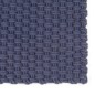 vidaXL Tappeto Rettangolare Blu Marino 120x180 cm in Cotone vidaXL Tappeto Rettangolare Blu Marino 120x180 cm in Cotone