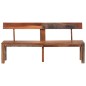 vidaXL Panca con Schienale Grigia 160 cm Legno Massello di Acacia vidaXL Panca con Schienale Grigia 160 cm Legno Massello di Acacia