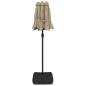 vidaXL Ombrellone a Doppia Testa con LED Tortora 316x240 cm vidaXL Ombrellone a Doppia Testa con LED Tortora 316x240 cm