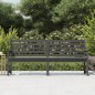 vidaXL Panca da Giardino Grigia 203,5x48x91,5cm Legno Massello di Pino vidaXL Panca da Giardino Grigia 203,5x48x91,5cm Legno Massello di Pino