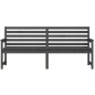 vidaXL Panca da Giardino Grigia 203,5x48x91,5cm Legno Massello di Pino vidaXL Panca da Giardino Grigia 203,5x48x91,5cm Legno Massello di Pino