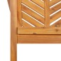 vidaXL Sedie da Pranzo da Giardino 3pz Legno Massello di Acacia vidaXL Sedie da Pranzo da Giardino 3pz Legno Massello di Acacia