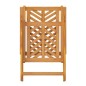 vidaXL Sedie da Giardino Reclinabili 3 pz in Legno Massello di Acacia vidaXL Sedie da Giardino Reclinabili 3 pz in Legno Massello di Acacia